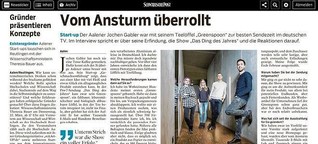 Interview mit Startup "Geschmacksentfaltung" für Schwäbische Post