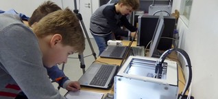 Mathematik zum Anfassen - Unterricht mit 3-D-Drucker in der Sekundarschule Olpe 