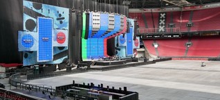 Cruijff Arena: Ed Sheeran singt mit Strom aus Nissan-Leaf-Akkus 