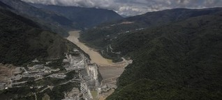 Kolumbien: Wasserkraftwerk droht Dammbruch | DW | 22.05.2018