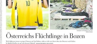 Österreichs Flüchtlinge in Bozen
