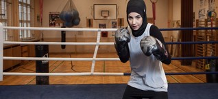 Im Interview: die Boxerin Zeina Nassar: „Boxen Iehrt Respekt und Disziplin"