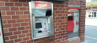Kunden ärgern sich über nicht einsatzbereiten Geldautomaten