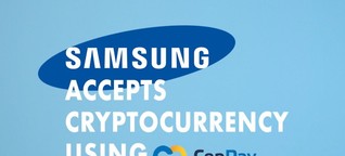 Bezahlung per Kryptowährung erlaubt: Samsung kooperiert mit CopPay