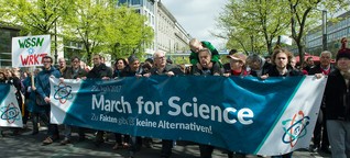 March for Science 2018: Demo und Dialog