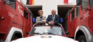 Steinmeier-Besuch in der Uckermark: Janz weit draußen mit dem Bundespräsidenten