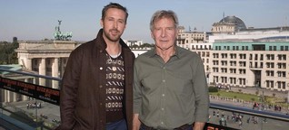 Ryan Gosling und Harrison Ford in Berlin