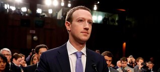 Datenskandal: Facebook-Chef Zuckerberg hat bei der Befragung des EU-Parlaments wenig zu befürchten