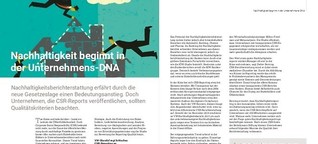 Buchkapitel: "Nachhaltigkeit beginnt in der Unternehmens-DNA"