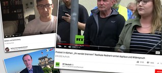 Die erfolgreichsten YouTube-Videos zu Köthen sind von RT Deutsch, AfD-Aktivisten und Neuen Rechten