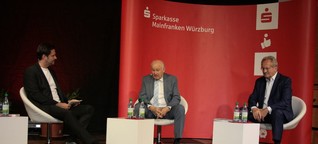Politik-Talk bei der Sparkasse Mainfranken: "Alternativlosigkeit ist kein Grundbegriff der Demokratie" 