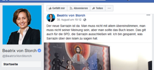 "Ich war schockiert und wütend": Wenn Beatrix von Storch mit deinem Kunstwerk posiert