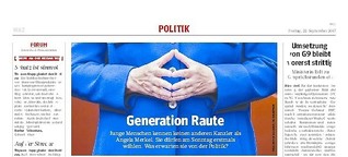 Generation Raute - Junge Wähler, die keinen anderen Kanzler als Merkel kennen