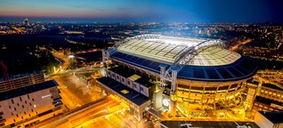 Johan Cruijff Arena in Amsterdam: Die Bayern spielen öko 