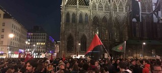 Protest mit Rap und Videos | Dritte „Donnerstagsdemo" in Wien