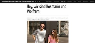CEO bei Rosmarin und Wolfram | Agentur für Kommunikation