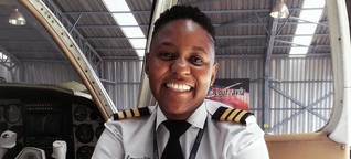 Pilotin gegen Widerstände: Südafrikas Überfliegerin