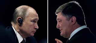 Russland vs. Ukraine: So reich sind Putin und Poroschenko