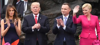 Polen und Donald Trump: Warschaus Flirt mit Washington