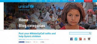 #WakeUpCall gets people out of bed to help children in Syria | DW | 08.10.2014