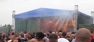 Mehrtägiges Neonazi-Musikfestival in Sachsen angemeldet - Störungsmelder