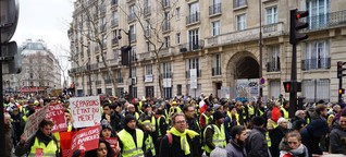 Gelbwesten: Macron hat die Arbeitenden verachtet, jetzt wird er verachtet
