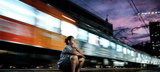Slums in Jakarta: Wo Menschen neben Bahngleisen wohnen