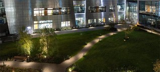 Beleuchtung Außenanlagen Sartorius Campus durch Studio DL