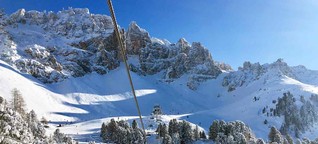Skigebiet Obereggen in Südtirol. Ein Geheimtipp in den Dolomiten