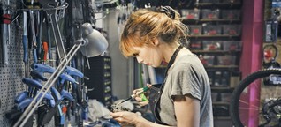 Industriemechanikerin: Als einzige Frau in der Werkstatt