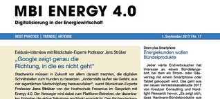 MBI Energy 4.0 - Ausgabe 17/2017