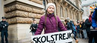 Klima-Aktivistin Greta Thunberg