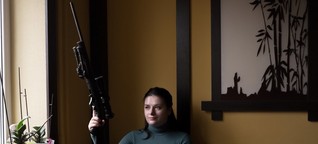 Waffenbesitzer in der Ukraine: Gut aufgerüstet