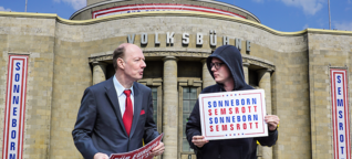 Sonneborns PARTEI startet EU-Wahlkampf - und ein "heute-show"-Mann bringt sich in Stellung