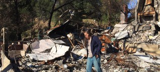 Flammen, Trümmer und Bürokratie in Kalifornien