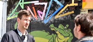 Wuppertal: Graffiti-Rundgang: Zwischen Künstlern und Chaoten