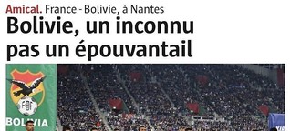 France - Bolivie, à Nantes
