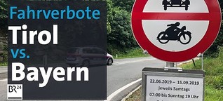 Fahrverbote in Tirol: Aufgestauter Ärger um den Transitverkehr | Kontrovers | BR24