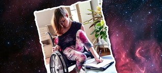 Lilli will Astrophysikerin werden - um ihr Ziel zu erreichen, sammelt sie jetzt Spenden