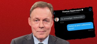 In privater Nachricht an SPD-Mann wird Oppermann ausfallend: "Du armseliger Verleumder"