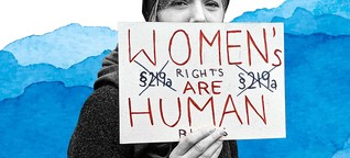 Weg mit dem Informationsverbot für Abtreibungen - fordert diese Demo in Berlin
