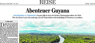 Abenteuer Guyana