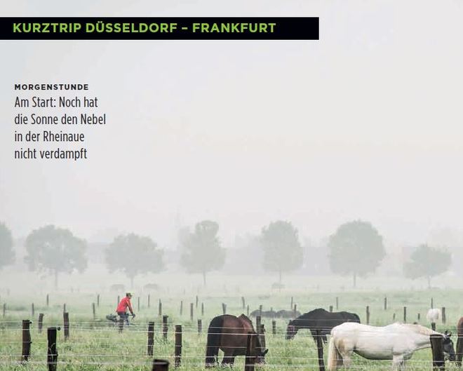 Düsseldorf-Frankfurt mit dem Rennrad