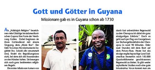 Gott und Götter in Guyana