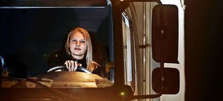 Ausbildung zur Lkw-Fahrerin: Das Mädchen hinterm Steuer