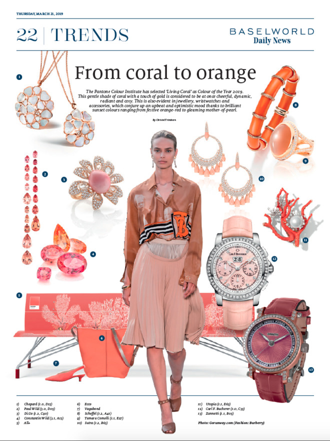 From Coral to Orange