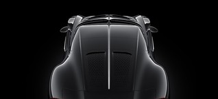 Autosalon Genf : Der Bugatti "La Voiture Noire" ist das teuerste Auto der Welt und schon verkauft