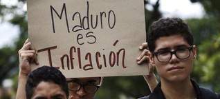 Krisenstaat: 5 Zahlen über Venezuela