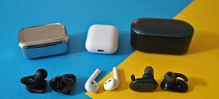 Acht True-Wireless-Kopfhörer bis 300 Euro im Vergleichstest