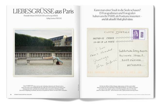 SZ-Magazin: Liebesgrüsse aus Paris